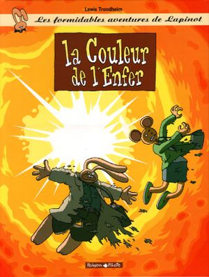 couverture La Couleur de l'enfer - Les Formidables Aventures de Lapinot, tome 7