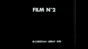 Film n ° 2