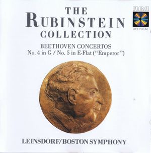 Beethoven Piano Concertos Nos. 4, 5 (Boston Symphony Orchestra feat. piano: Arthur Rubinstein)