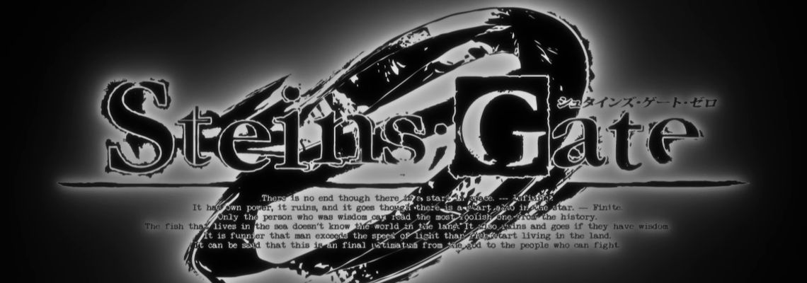 Cover Steins;Gate 0