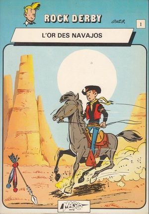 L'Or des Navajos - Rock Derby (Comic Strip), tome 1