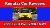 2003 Ford Focus ZX3 SVT