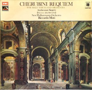 Requiem in D minor for Male Chorus and Orchestra