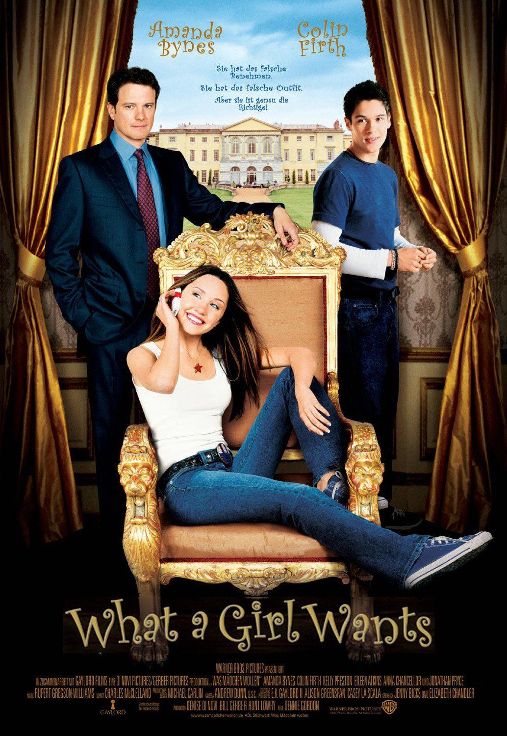 Ce Dont Rêvent Les Filles Affiches, posters et images de Ce dont rêvent les filles (2003)
