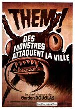 Affiche Des monstres attaquent la ville