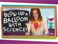 Blow Up A Balloon With Science!