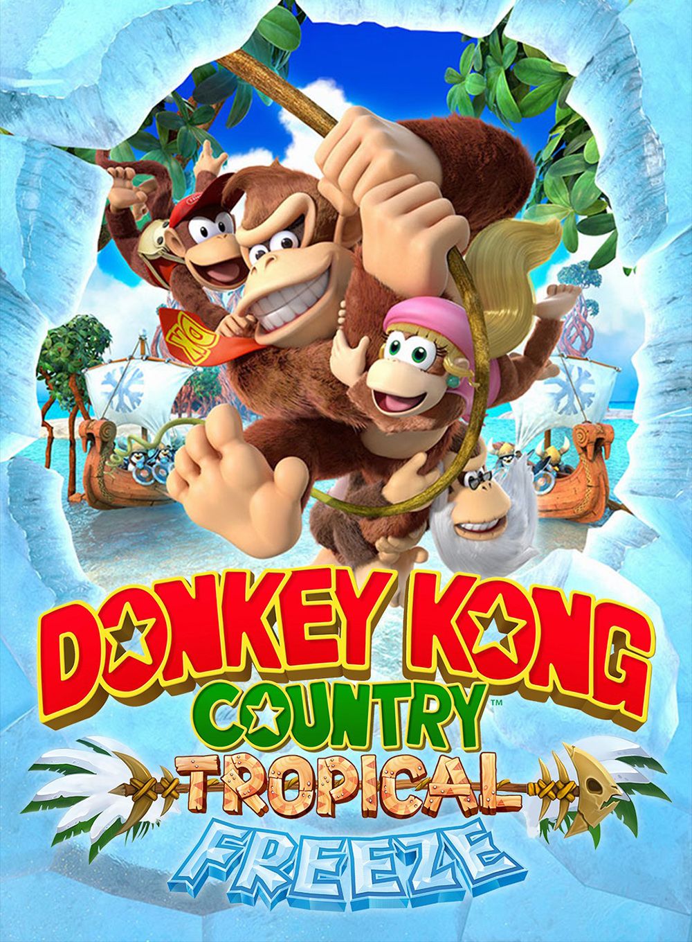 Donkey Kong Country Tropical Freeze Box Art