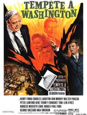 Affiche Tempête à Washington Affiche Tempête à Washington