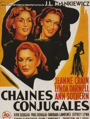 Affiche Chaînes conjugales Affiche Chaînes conjugales