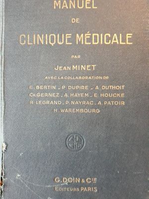 Manuel de Clinique Médicale