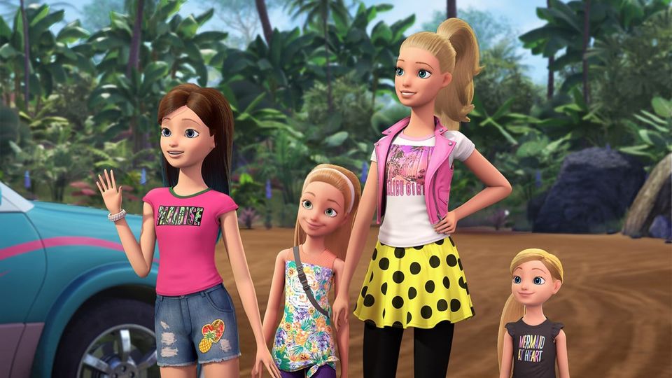 Barbie Et Ses Sœurs à La Recherche Des Chiots 2016 Affiches, posters et images de Barbie et ses sœurs : À la... (2016)