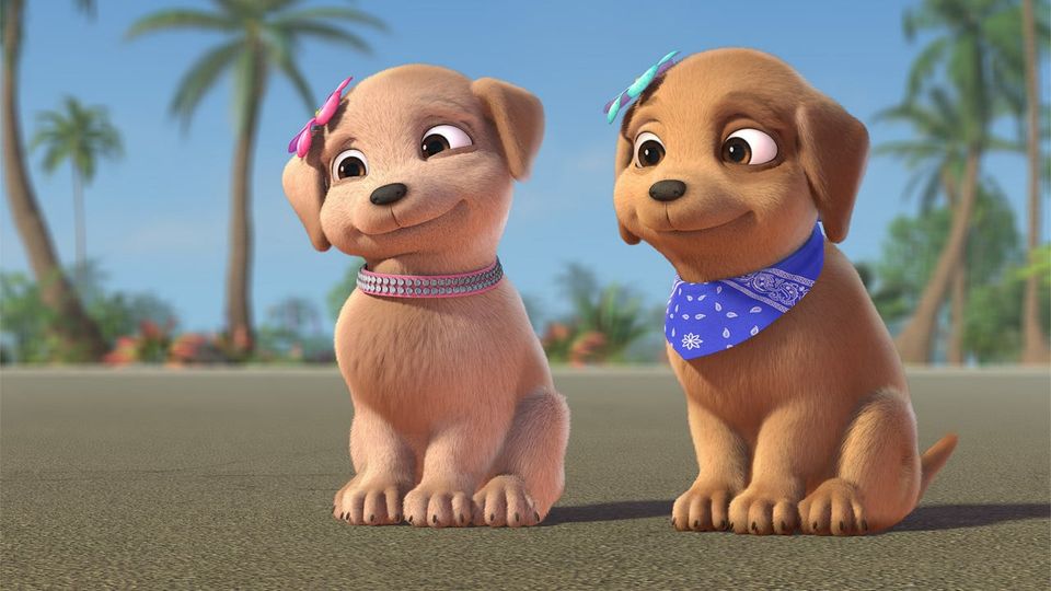 Barbie Et Ses Sœurs à La Recherche Des Chiots 2016 Affiches, posters et images de Barbie et ses sœurs : À la... (2016)