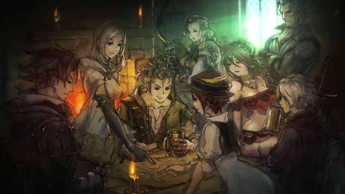 Octopath traveler время прохождения