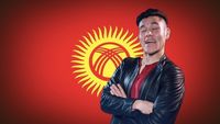 Flag / Fan Friday KYRGYZSTAN!