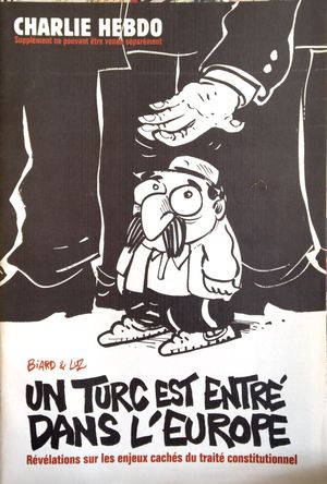 Charlie Hebdo - Supplément 673 - Un turc est entré dans l'Europe