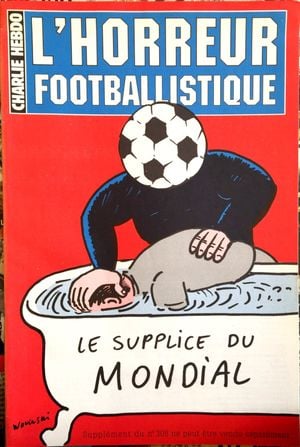 Charlie Hebdo - Supplément 308 - L'horreur footballistique