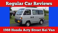 1988 Honda Acty Street Kei Van