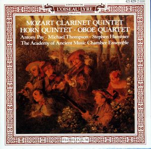 Clarinet Quintet in A major, K. 581: Menuetto