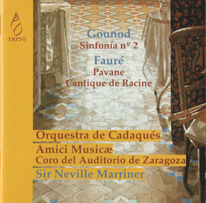 Gounod: Sinfonia no. 2 / Fauré: Pavane / Cantique de Racine