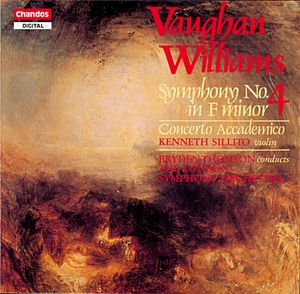 Symphony no. 4 in F minor / Concerto Accademico