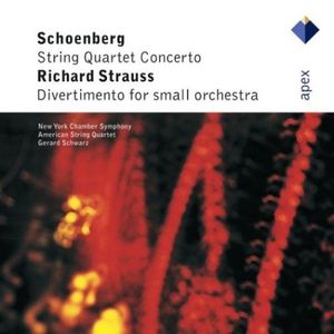 Schoenberg: String Quartet Concerto / Richard Strauss: Divertimento for Small Orchestra