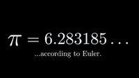 How pi was almost 6.283185...