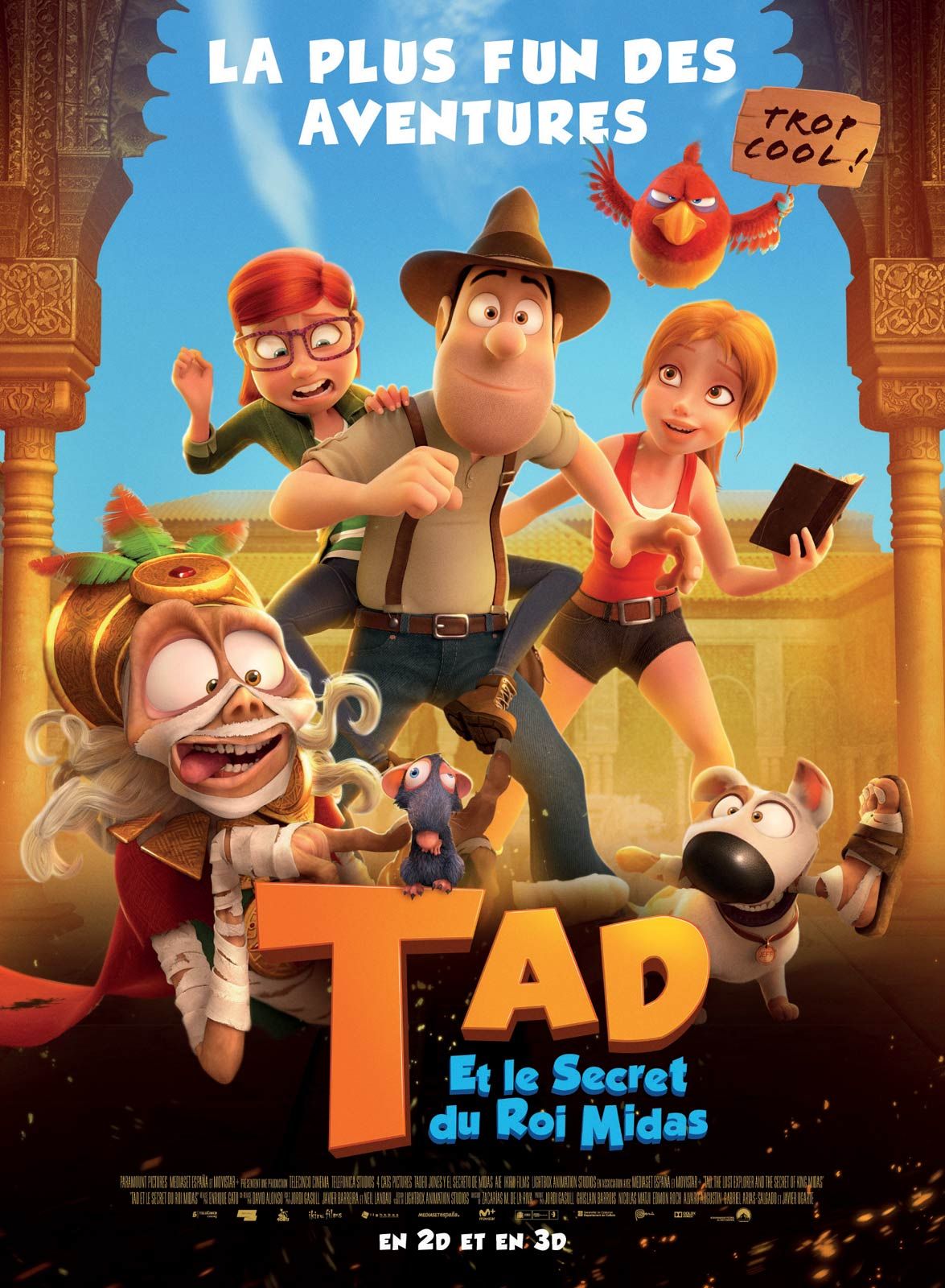 Tad et le Secret du roi Midas Longmétrage d'animation (2017)