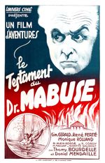 Affiche Le Testament du docteur Mabuse