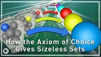 How the Axiom of Choice Gives Sizeless Sets