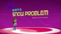 Rusty's Snow Problem