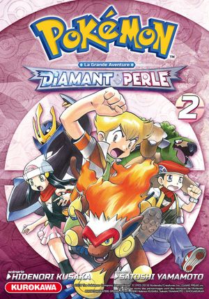 Diamant et Perle - Pokémon : La Grande Aventure, tome 2