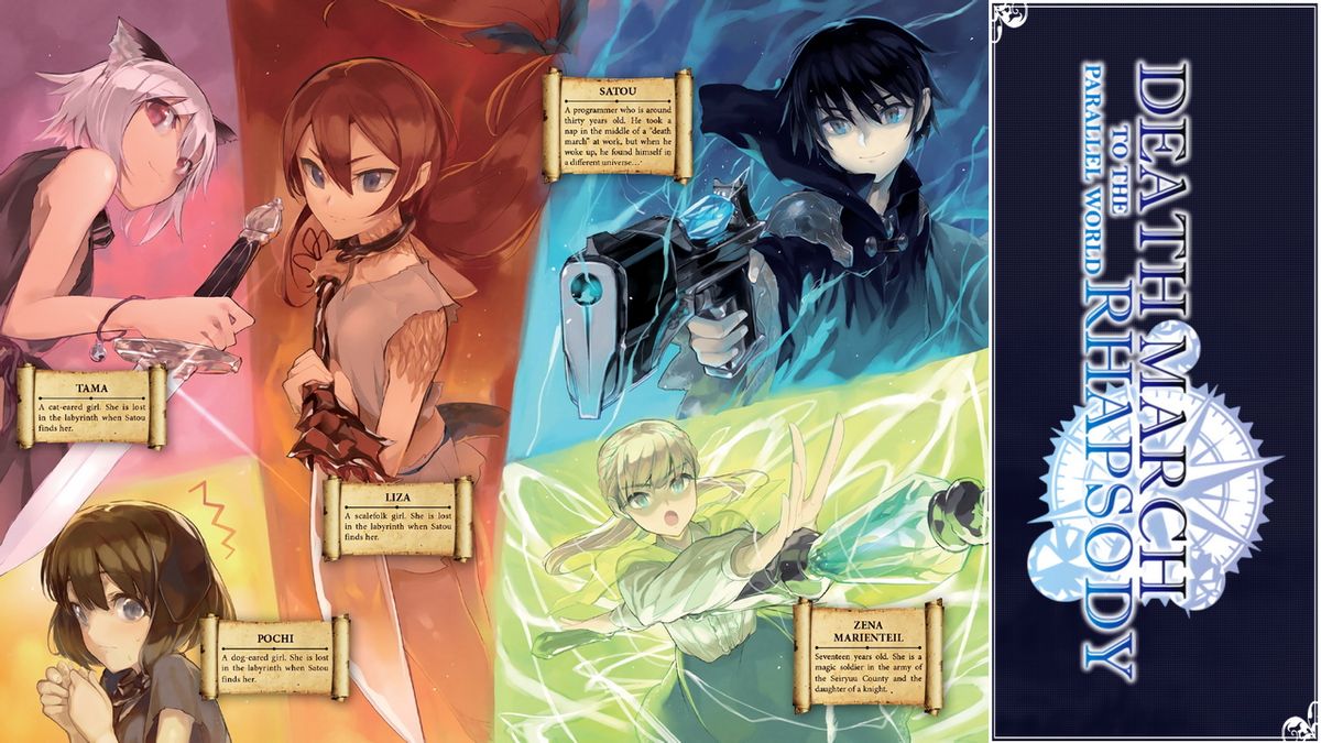 Death March Kara Hajimaru Isekai Kyousoukyoku Saison 2 Death March to the Parallel World Rhapsody - Anime (mangas) (2018)