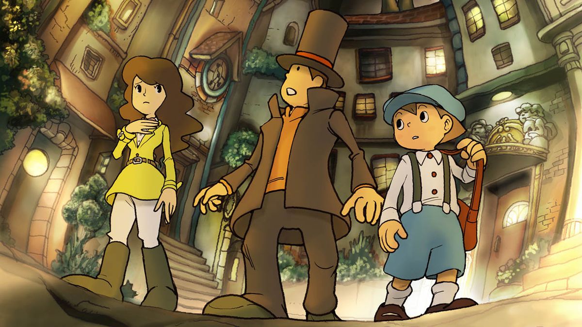 Professeur Layton Et L appel Du Spectre Professeur Layton : L'Appel du spectre (2009) - Jeu vidéo