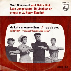 De kat van ome Willem / Op de step (Single)