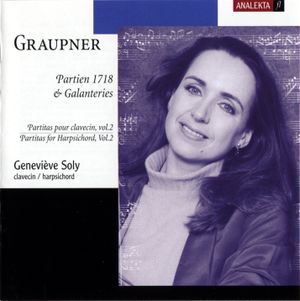 Partien 1718 & Galanteries: Partitas for Harpsichord, Vol. 2