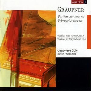 Partitas for Harpsichord, Vol. 3