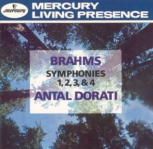 Brahms Symphonies 1,2,3 & 4