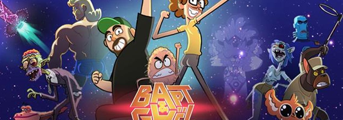 Cover Bapt & Gaël et les aventures de la couille cosmique