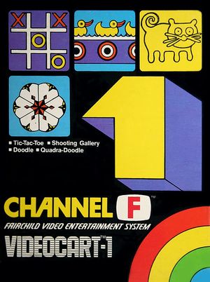 Videocart-1: Tic-Tac-Toe, Shooting Gallery, Doodle, Quadra-Doodle