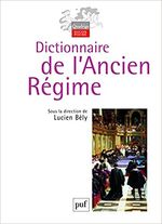 Couverture Dictionnaire de l'Ancien Régime