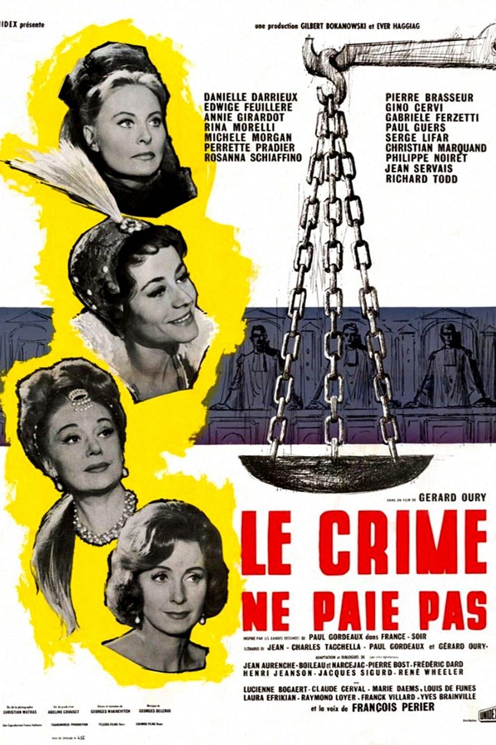 Distribution De Le Crime Ne Paie Pas