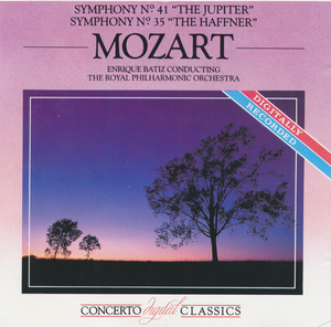 Symphony no. 41 "The Jupiter" / Symphony no. 35 "The Haffner"