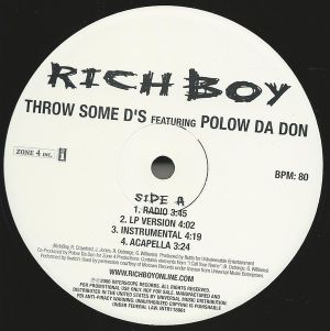 Throw Some D’s (Single)
