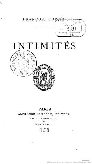 Les Intimités