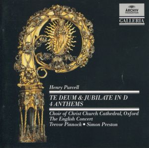 Te Deum & Jubilate in D / 4 Anthems