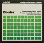 Pochette Structures pour deux pianos Pochette Structures pour deux pianos