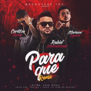 Para qué (remix)