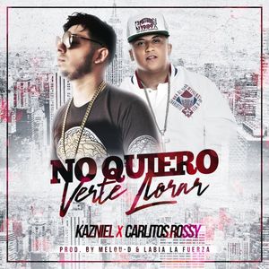 No quiero verte llorar (Single)