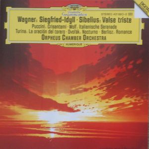 Wagner: Siegfried-Idyll / Sibelius: Valse triste