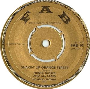 Shaking Up Orange Street / Black Girl (Single)